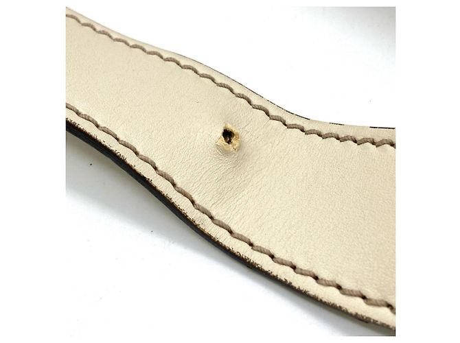 Borsa a Spalla Gucci GG Supreme Canvas Beige Crudo - vista 11
