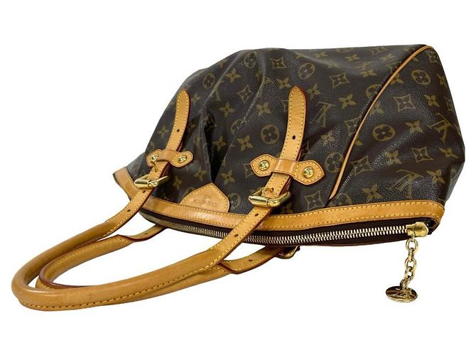 Borsa Tote Louis Vuitton Tivoli GM Marrone - vista 3