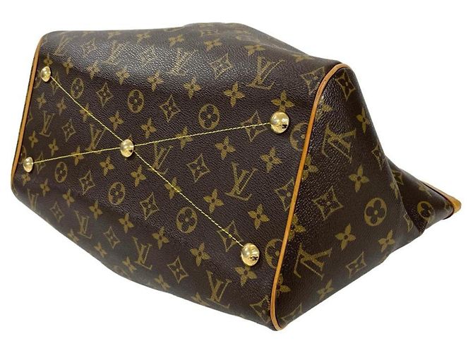Borsa Tote Louis Vuitton Tivoli GM Marrone - vista 4