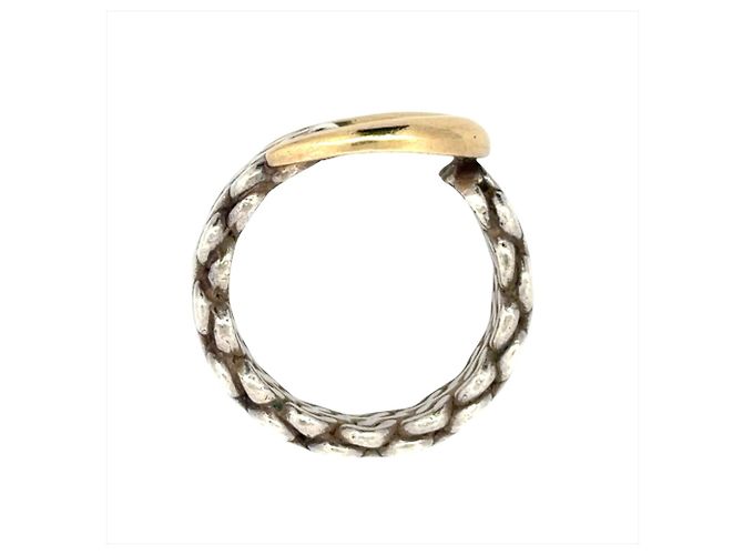 Hermès Hermes Sangle de Ring Prata Dourado - vista 6