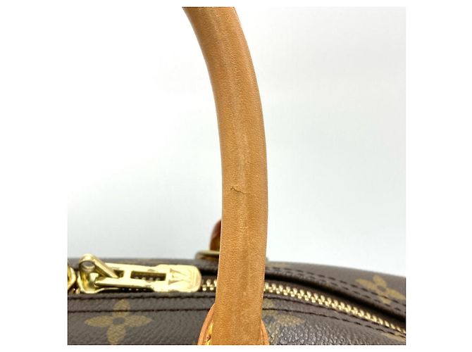Borsa Louis Vuitton Deauville Marrone - vista 10