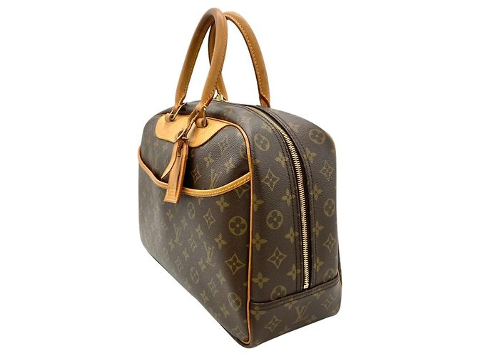 Borsa Louis Vuitton Deauville Marrone - vista 2