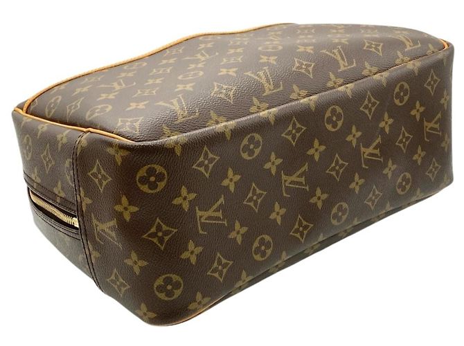 Borsa Louis Vuitton Deauville Marrone - vista 4
