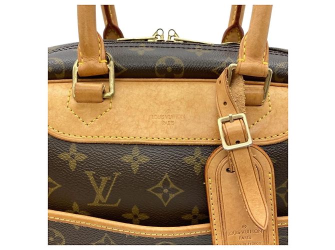 Borsa Louis Vuitton Deauville Marrone - vista 6