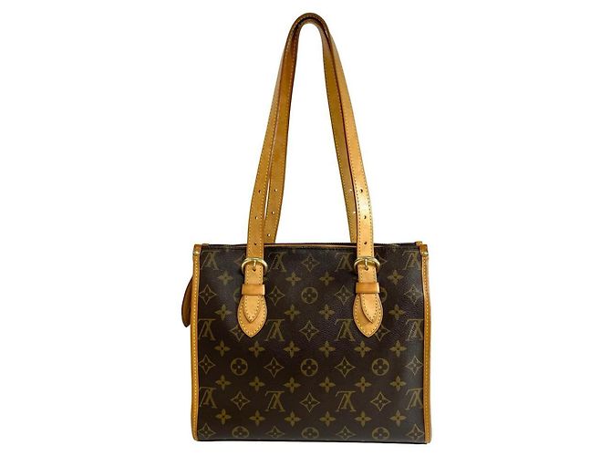 Borsa Tote Louis Vuitton Popincourt Au Marrone - vista 2