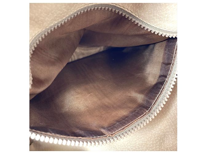 Céline Borsa a tracolla in pelle con motivo Macadam Celine Marrone - vista 11