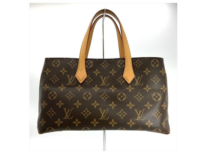 Borsa Louis Vuitton Wilshire PM Marrone - vista 2