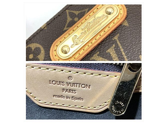 Borsa Louis Vuitton Wilshire PM Marrone - vista 7