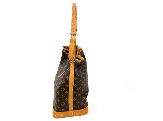 Borsa a Spalla Louis Vuitton Noe Marrone - vista 2