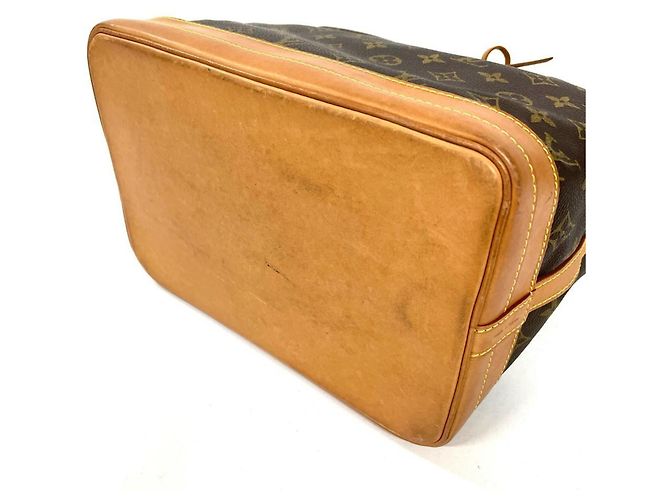 Borsa a Spalla Louis Vuitton Noe Marrone - vista 4
