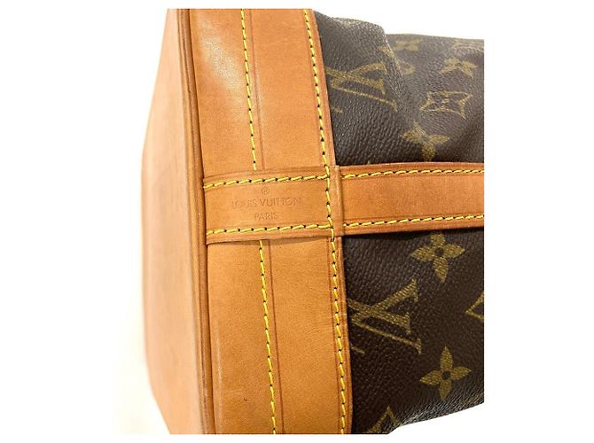 Borsa a Spalla Louis Vuitton Noe Marrone - vista 6