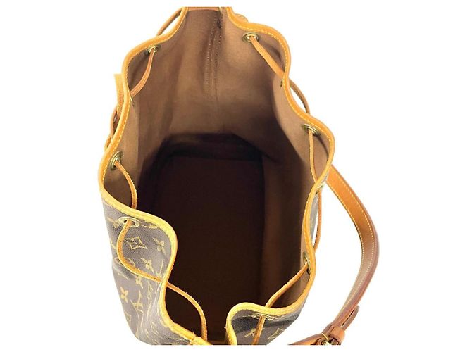 Borsa a Spalla Louis Vuitton Noe Marrone - vista 7