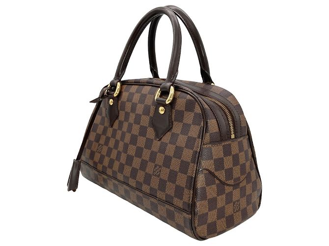 Borsa Louis Vuitton Duomo Marrone - vista 3