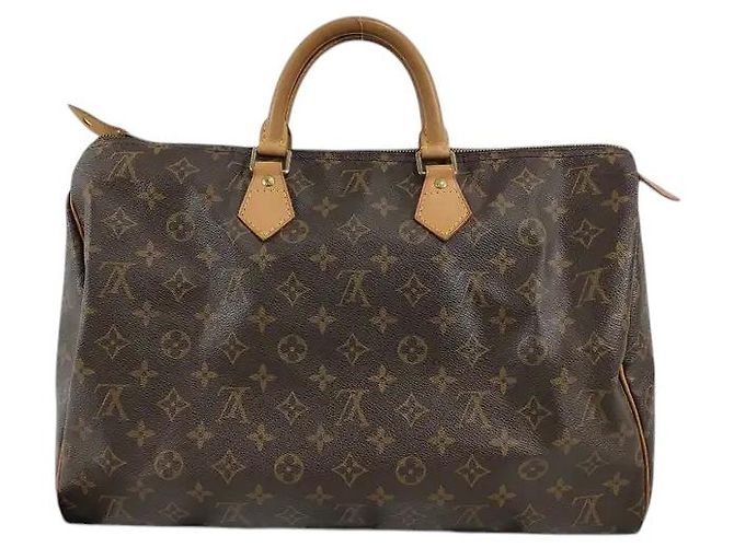 Louis Vuitton Speedy Monogram Canvas 40 Marrone - vista 2