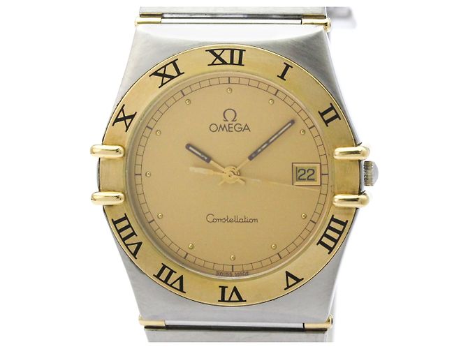 Omega Constellation Quartz Acciaio Inossidabile e Oro Giallo 33 - vista 4