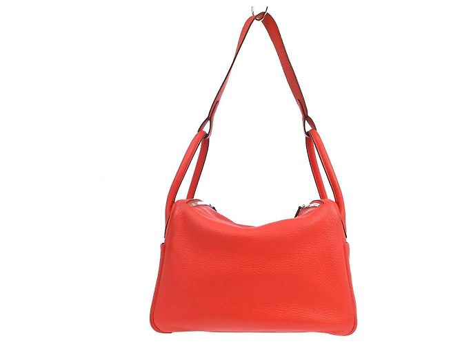 Hermès Hermes Lindy Clemence 34 Rosso - vista 2