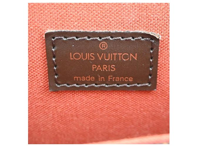 Louis Vuitton Portobello Messenger Damier Ebene Marrone - vista 6