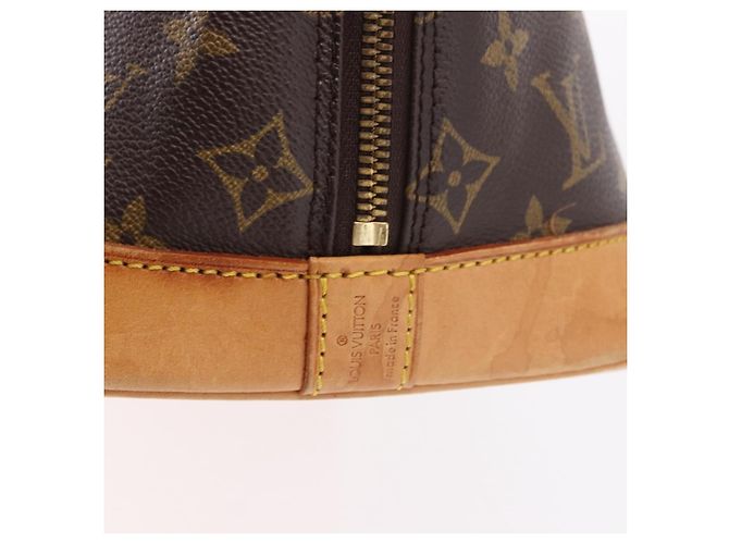 Louis Vuitton Vintage Alma Monogram Canvas PM Braun - Ansicht 6