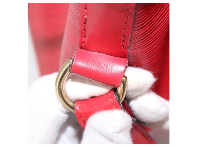 Louis Vuitton Noe Epi Leather Large Vermelho - vista 7