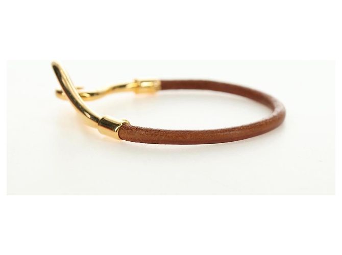 Hermès Hermes Jumbo Hook in pelle intrecciata e metallo - vista 3