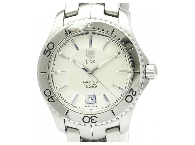 Tag Heuer Link Calibre 5 200M Automatico Acciaio Inossidabile 42 - vista 4