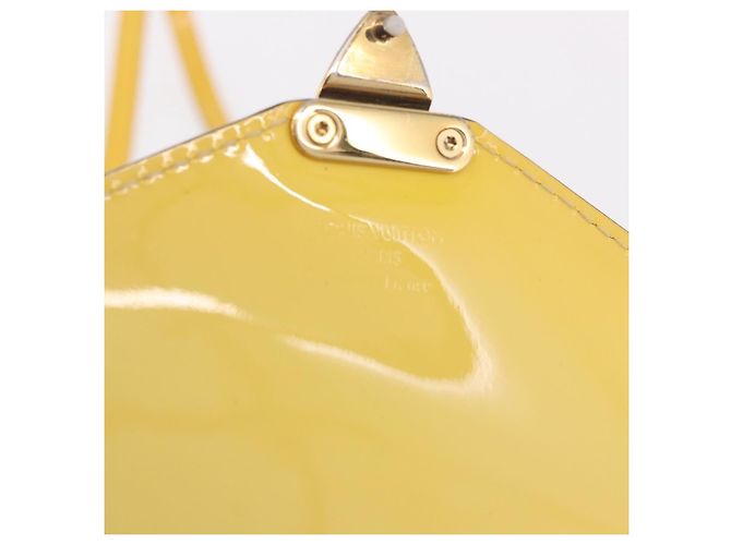 Louis Vuitton Monceau Vernis BB Gelb - Ansicht 6