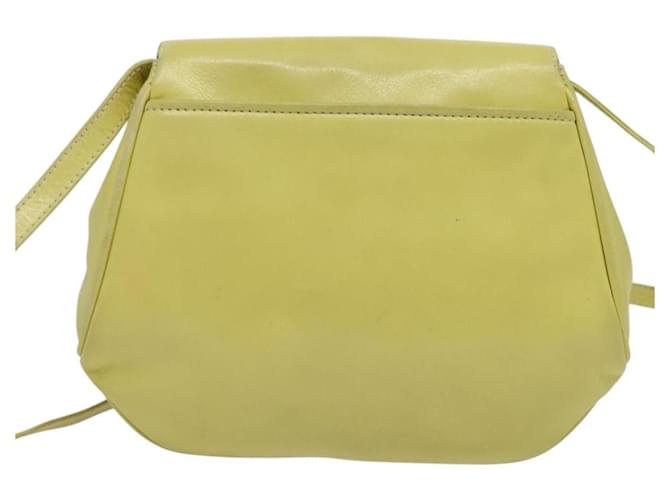 Céline Celine Pelle Vintage Giallo - vista 2