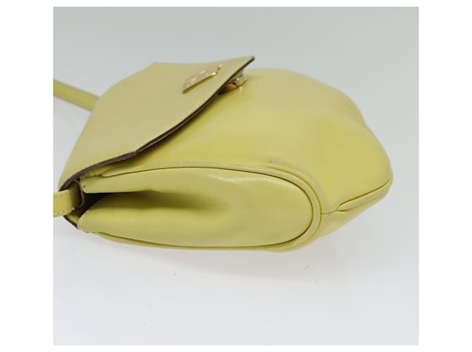 Céline Celine Pelle Vintage Giallo - vista 3