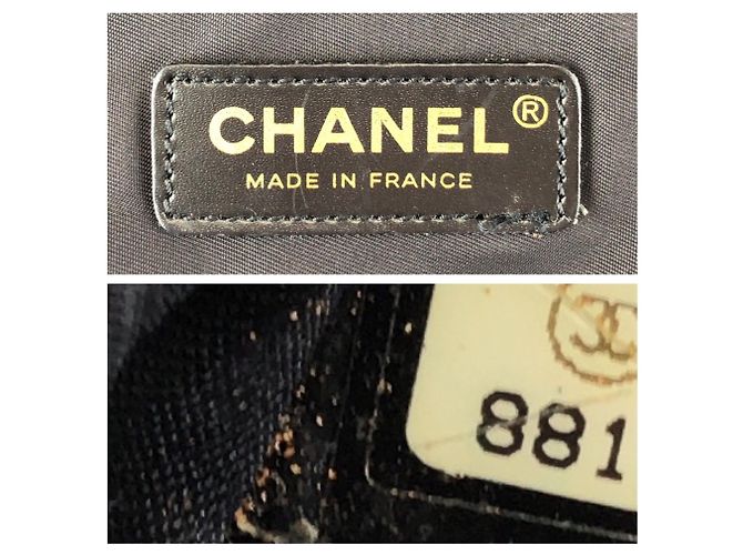 Borsa Tote Chanel New Travel Line Coco Mark Nero - vista 4
