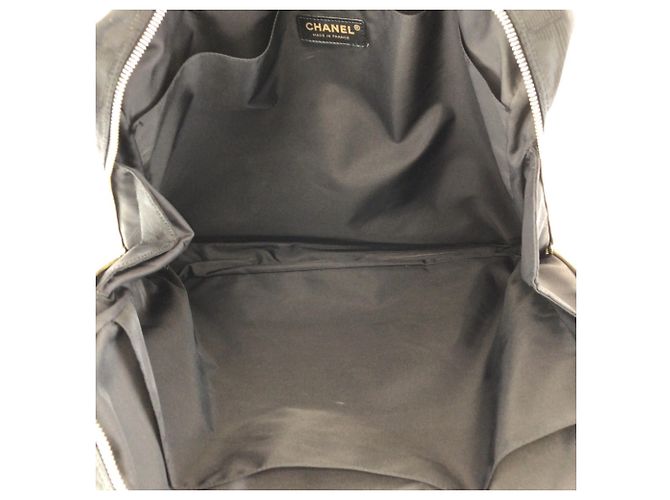 Borsa Tote Chanel New Travel Line Coco Mark Nero - vista 8