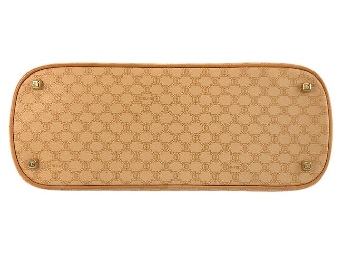 Céline CELINE Vintage Macadam Handtasche Beige Kamel - Ansicht 10