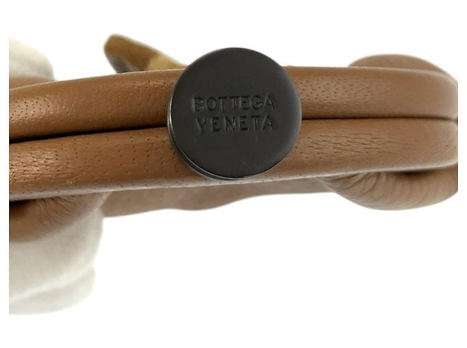 Monedero de cuero marrón Bottega Veneta - vista 3