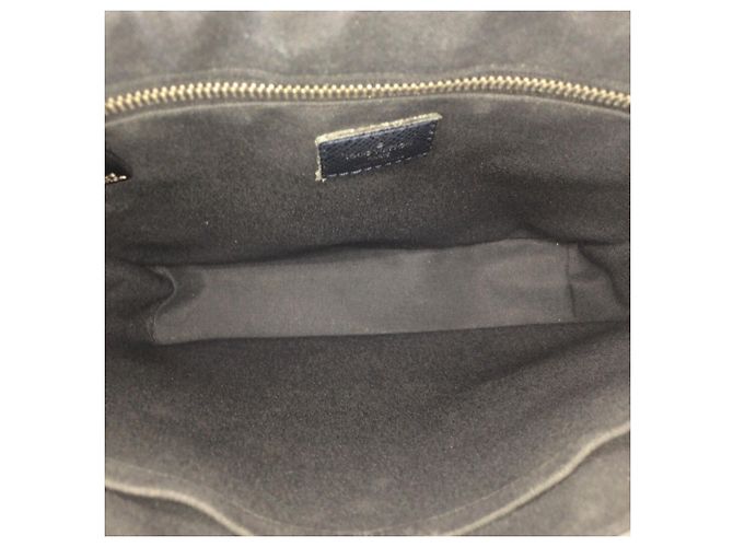 Borsa a tracolla Louis Vuitton Taiga Roman PM Navy in pelle Blu navy - vista 9