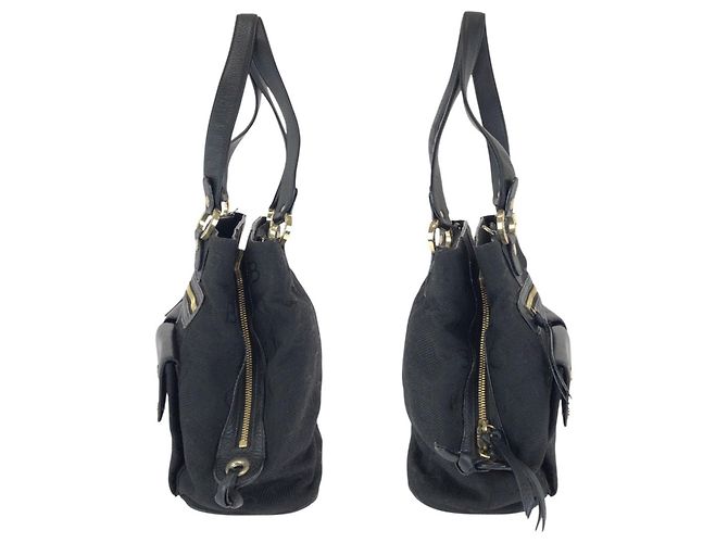 Bulgari Borsa Tote Maxi Bvlgari Logomania Letter nera Nero - vista 8