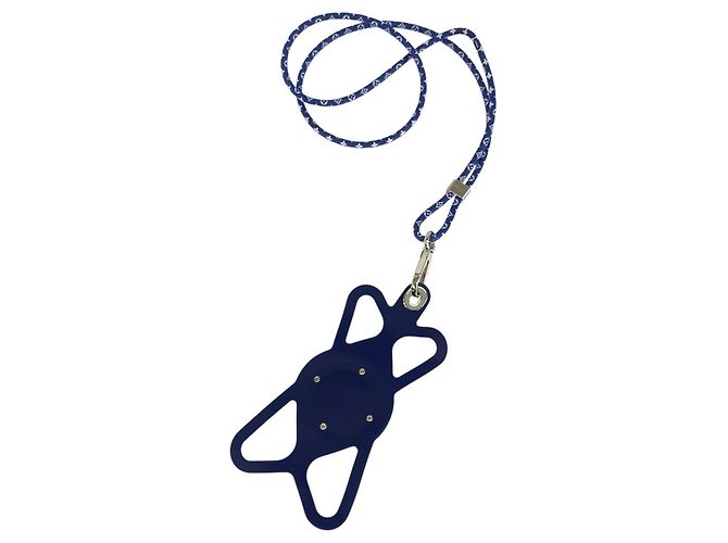 Louis Vuitton LV Circle Handyhalter Silber Blau - Ansicht 2