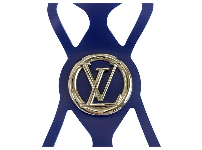Louis Vuitton LV Circle Handyhalter Silber Blau - Ansicht 4
