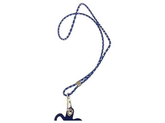 Louis Vuitton LV Circle Handyhalter Silber Blau - Ansicht 5