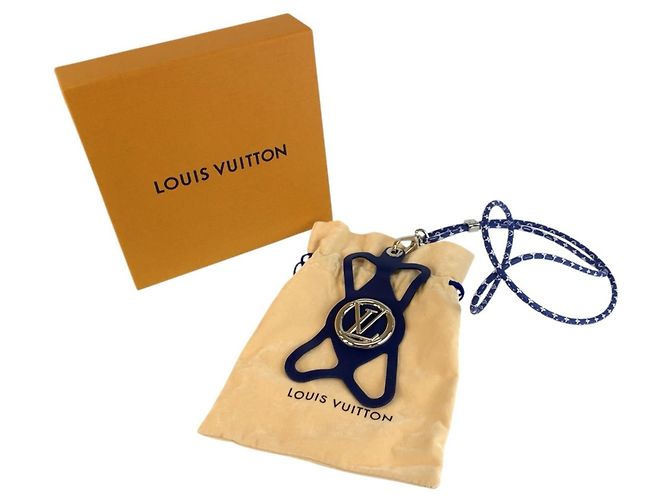 Louis Vuitton LV Circle Handyhalter Silber Blau - Ansicht 7