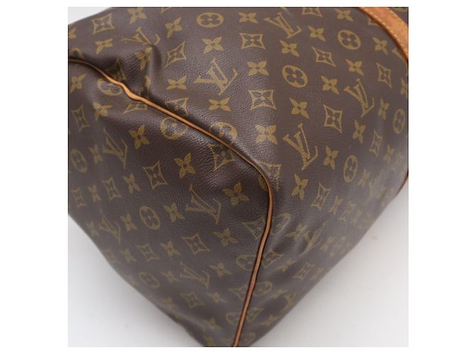 Borsa Boston Louis Vuitton Monogram Keepall 55 Marrone - vista 10