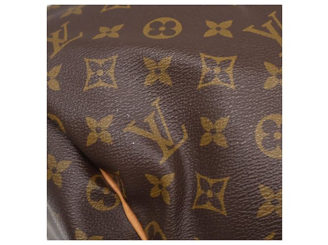 Borsa Boston Louis Vuitton Monogram Keepall 55 Marrone - vista 9