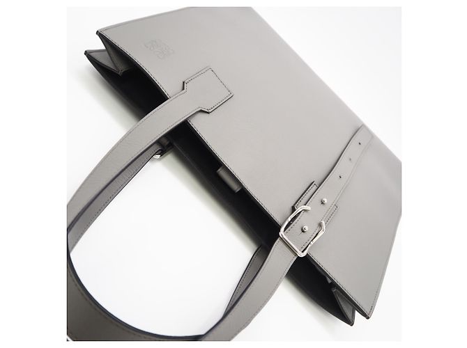Bolso Tote Loewe Anagram Horizontal Castaño - vista 5