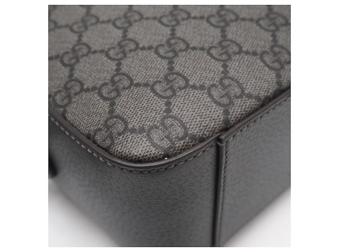 Borsa a Spalla Gucci GG Supreme Marrone - vista 10