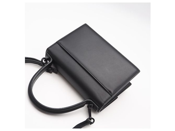 Borsa Balenciaga BB Logo Sharp XS Nero - vista 2
