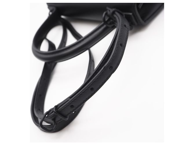 Borsa Balenciaga BB Logo Sharp XS Nero - vista 9