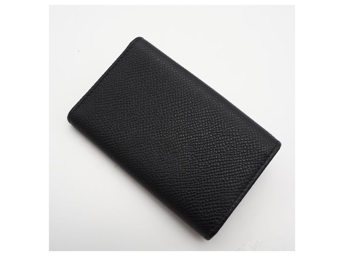 Bulgari Bvlgari Bvlgari Grain Leather Key Case Black - view 2