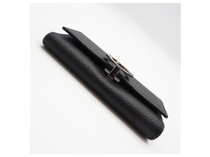 Bulgari Bvlgari Bvlgari Grain Leather Key Case Black - view 6