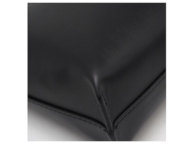 Clutch Loewe T Pouch in pelle di vitello Nero - vista 9