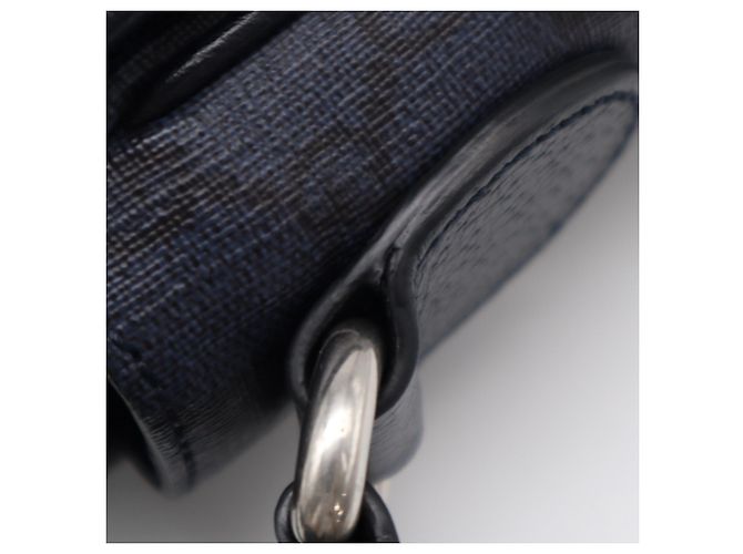 Borsa a tracolla GUCCI GG Supreme Ophidia Nero - vista 10