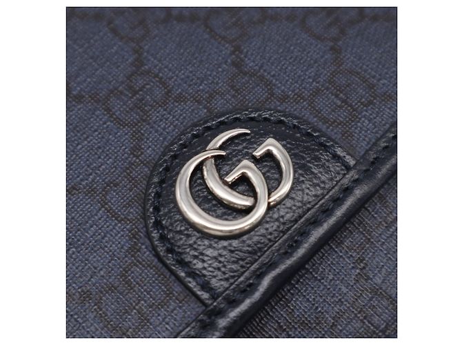 Borsa a tracolla GUCCI GG Supreme Ophidia Nero - vista 13