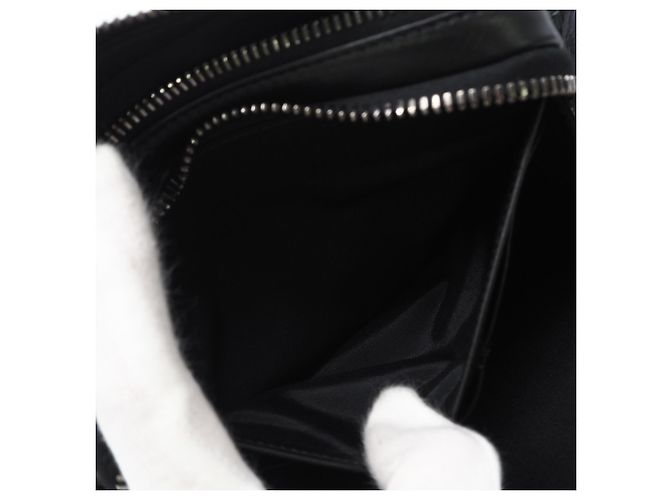 Pochette Messenger Christian Dior CD Diamond Marrone Nero - vista 14